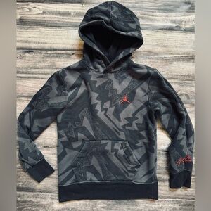 Nike Air Jordan Gray/Black Hoodie Small 8-10